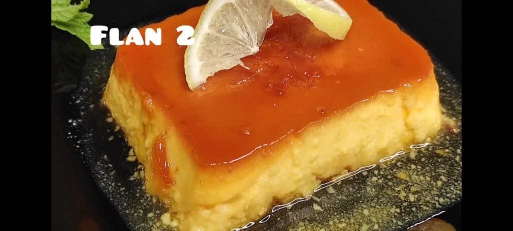 Flan de limon en freidora de aire 2