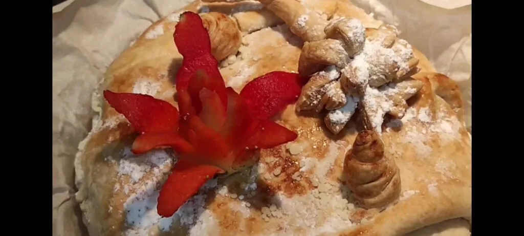 TARTA DE FRESA. FREIDORA DE AIRE