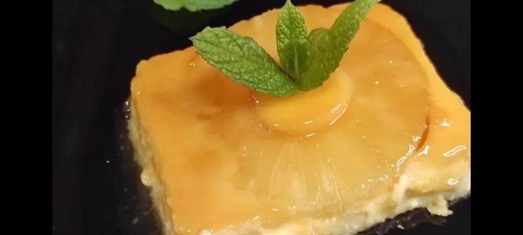 FLAN DE PIÑA