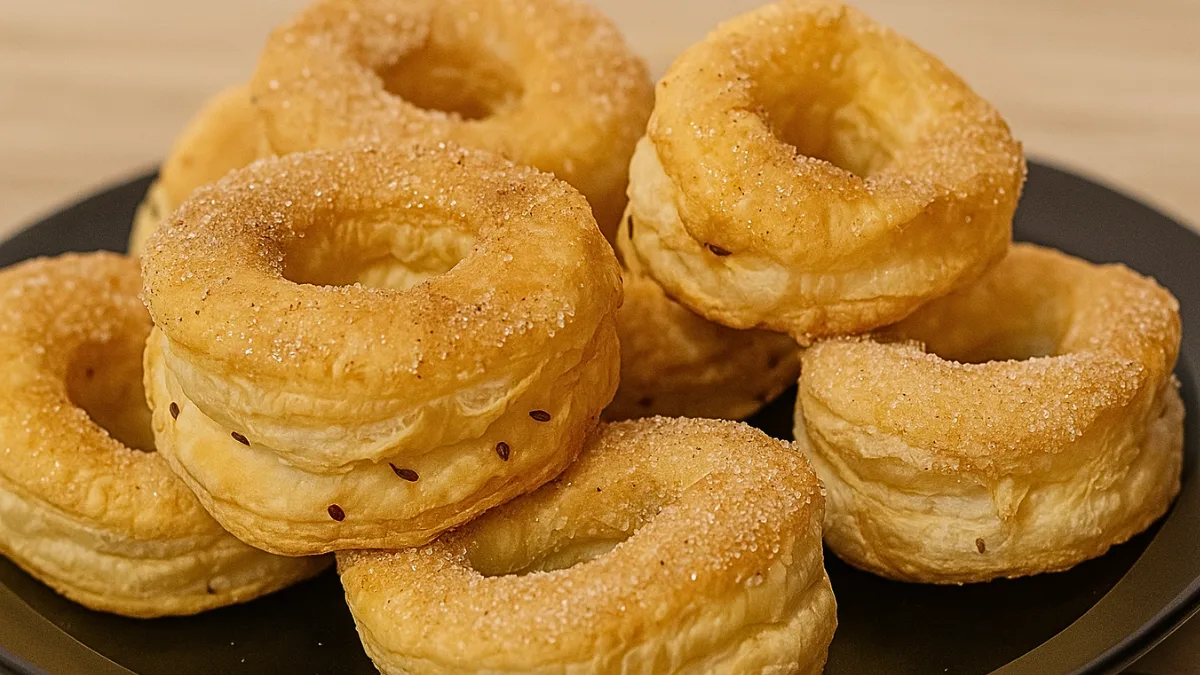 ROSQUILLAS DE HOJALDRE EN FREIDORA DE AIRE