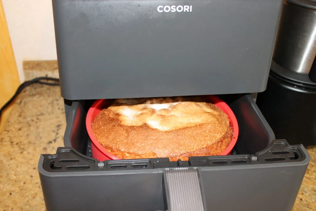Bizcocho de yogur en Cosori de 6.4 L