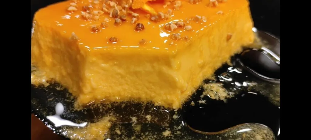 FLAN DE NARANJA