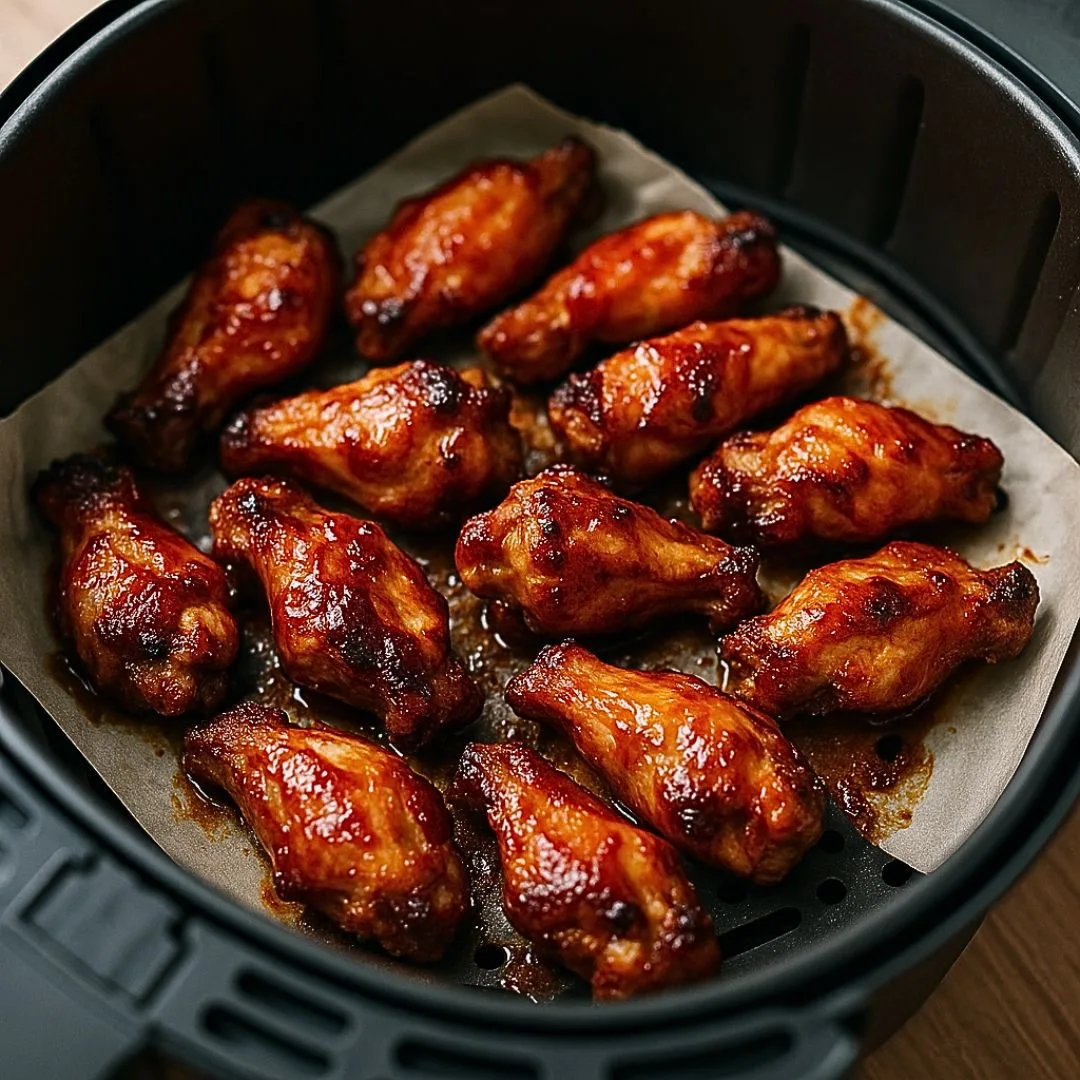 ALITAS A LA BARBACOA EN FREIDORA DE AIRE: RECETA FÁCIL CON 3 INGREDIENTES