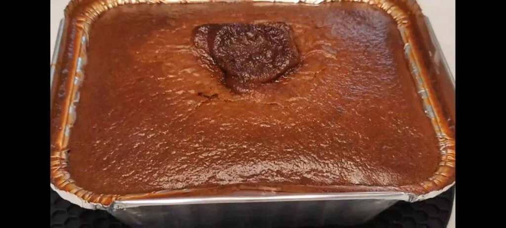 Flan de chocolate en freidora de aire
