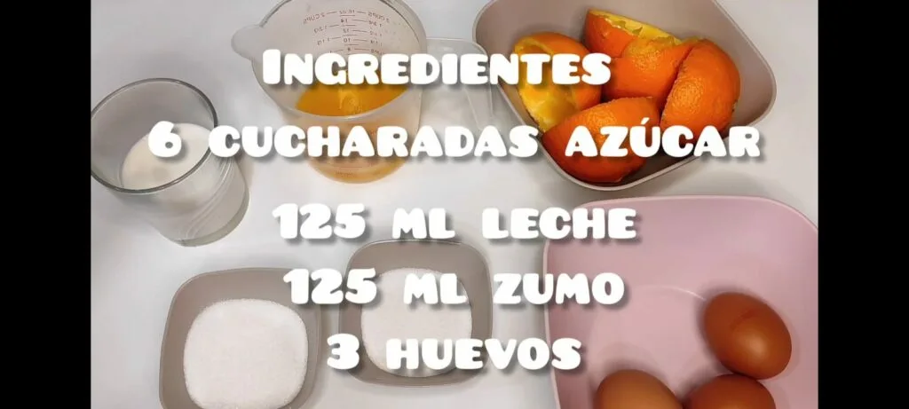 FLAN DE NARANJA