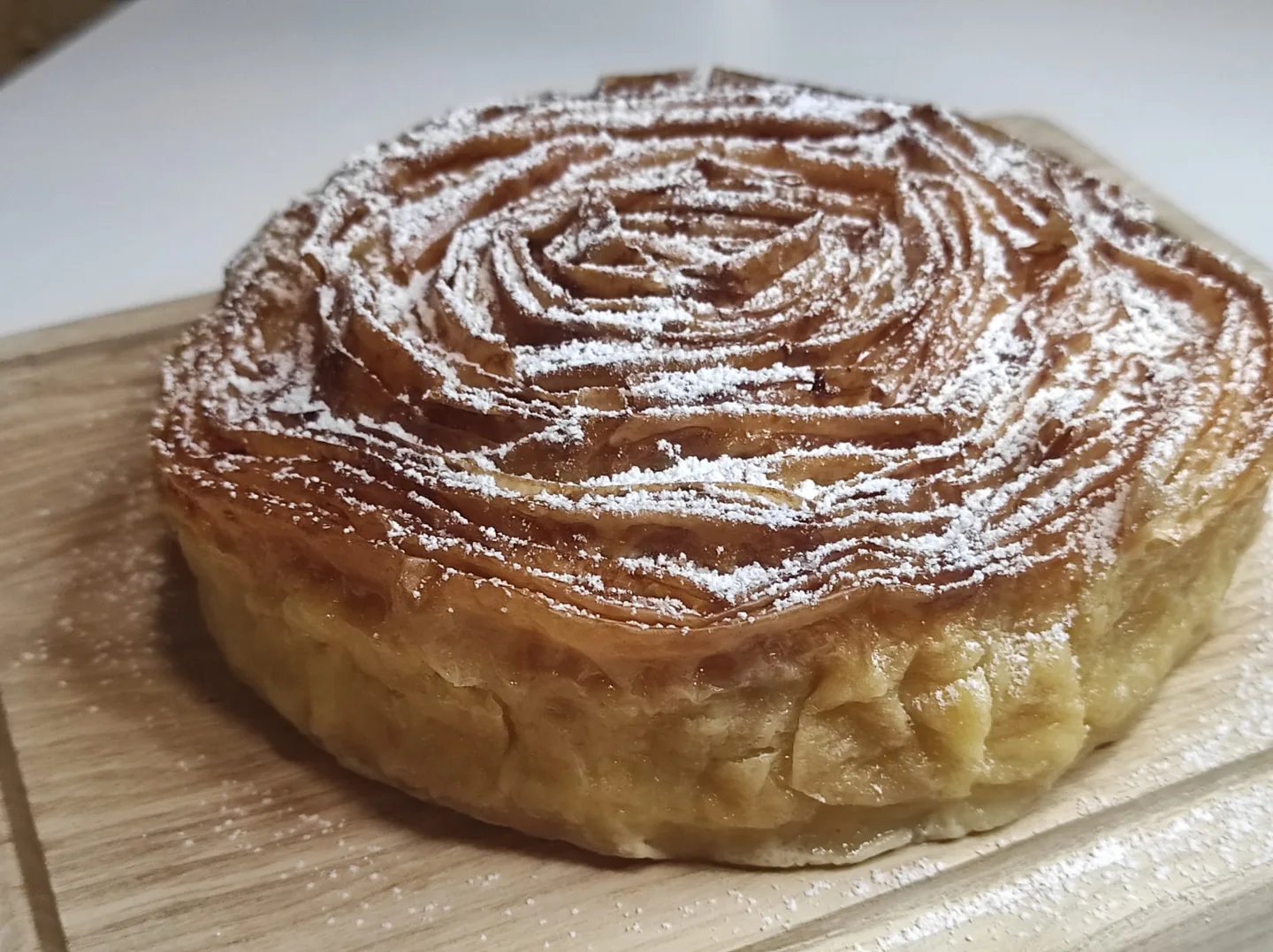 TARTA FLOR EN FREIDORA DE AIRE