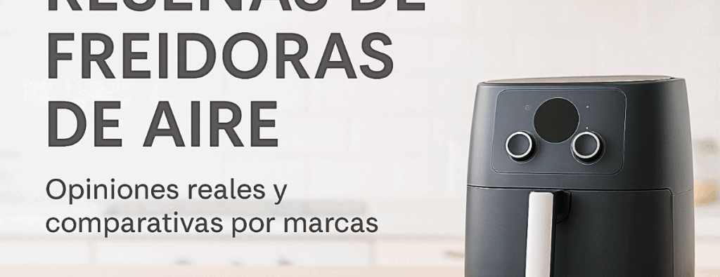 RESEÑAS DE FREIDORAS DE AIRE: COSORI, NINJA, CECOTEC Y MÁS