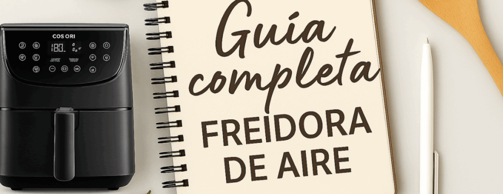 GUÍA COMPLETA PARA USAR BIEN TU FREIDORA DE AIRE