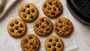 Cookies en freidora de aire