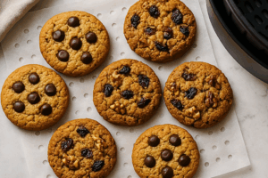 Cookies en freidora de aire: con preparado de Lidl y caseras