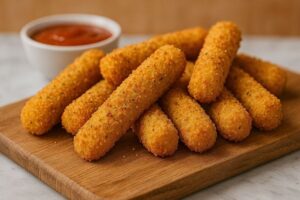 PALITOS DE QUESO EN FREIDORA DE AIRE (LISTOS EN 10 MINUTOS)