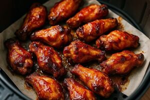 ALITAS A LA BARBACOA EN FREIDORA DE AIRE: RECETA FÁCIL CON 3 INGREDIENTES